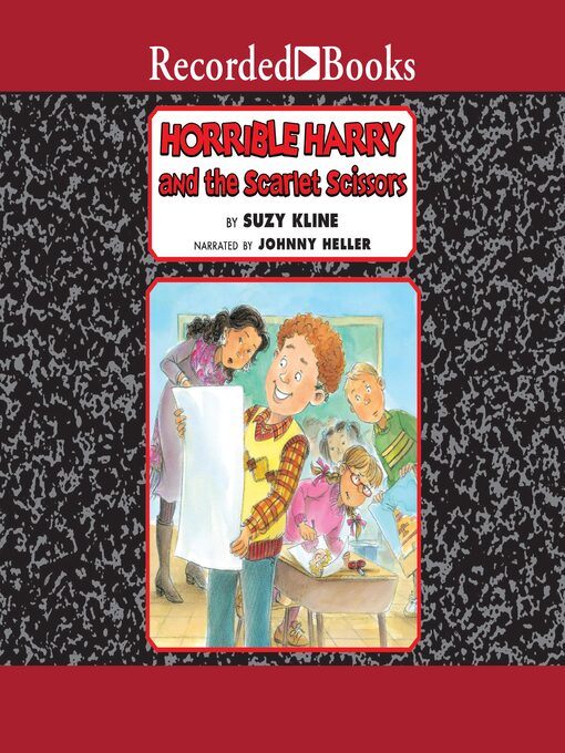 Cover image for Horrible Harry and the Scarlet Scissors